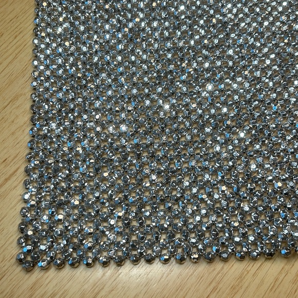 Tahari Home Beaded Centerpiece Table Runner - Picture 3 of 6